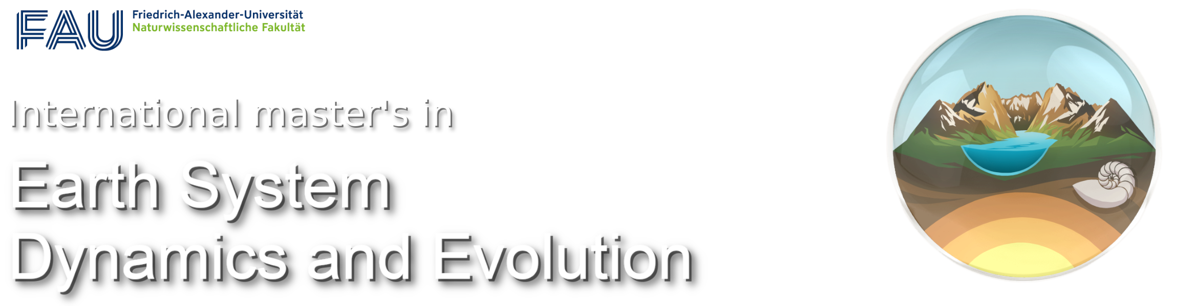 FAU ESDE MSc. – Master's in Earth System Dynamics and Evolution